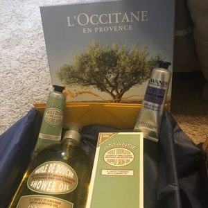 L’occitane shower set
